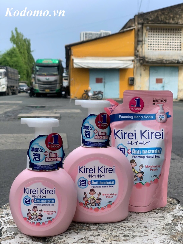 bot-rua-tay-khang-khuan-huong-dao-kirei-kirei-moisturizing-peach