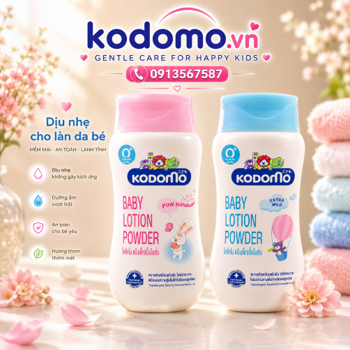 kodomo-baby-lotion-powder